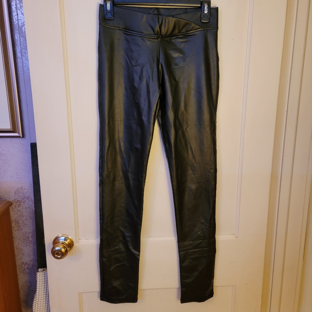 Leather Look Leggings
